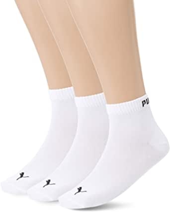 PUMA Unisex Quarter Socken (3er