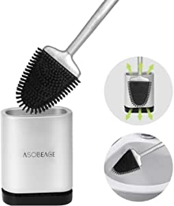 ASOBEAGE Brosse WC et support